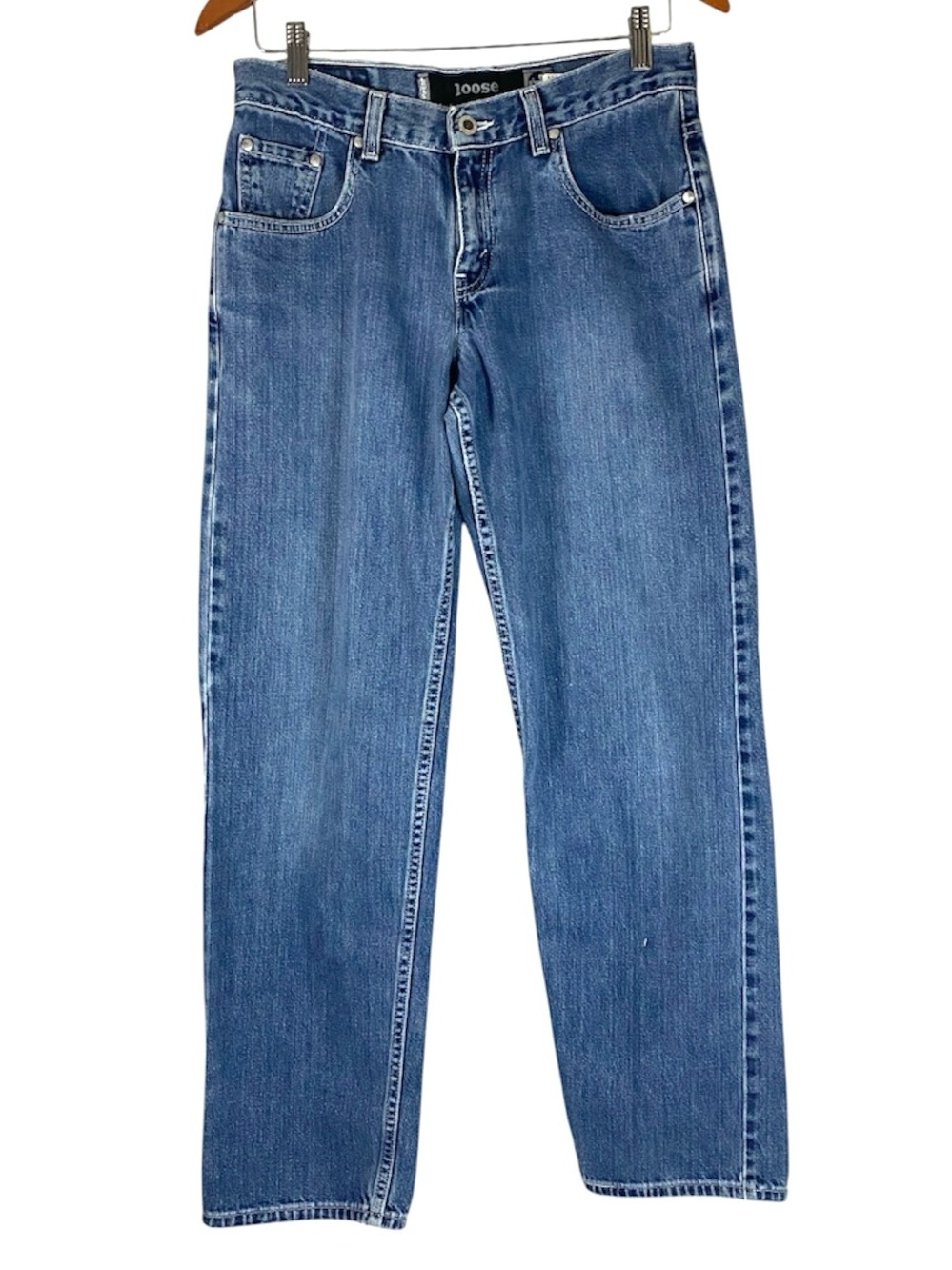 Vintage Women’s Levi's SilverTab Loose Fit Jeans Medium Wash Blue Size 9 Medium
